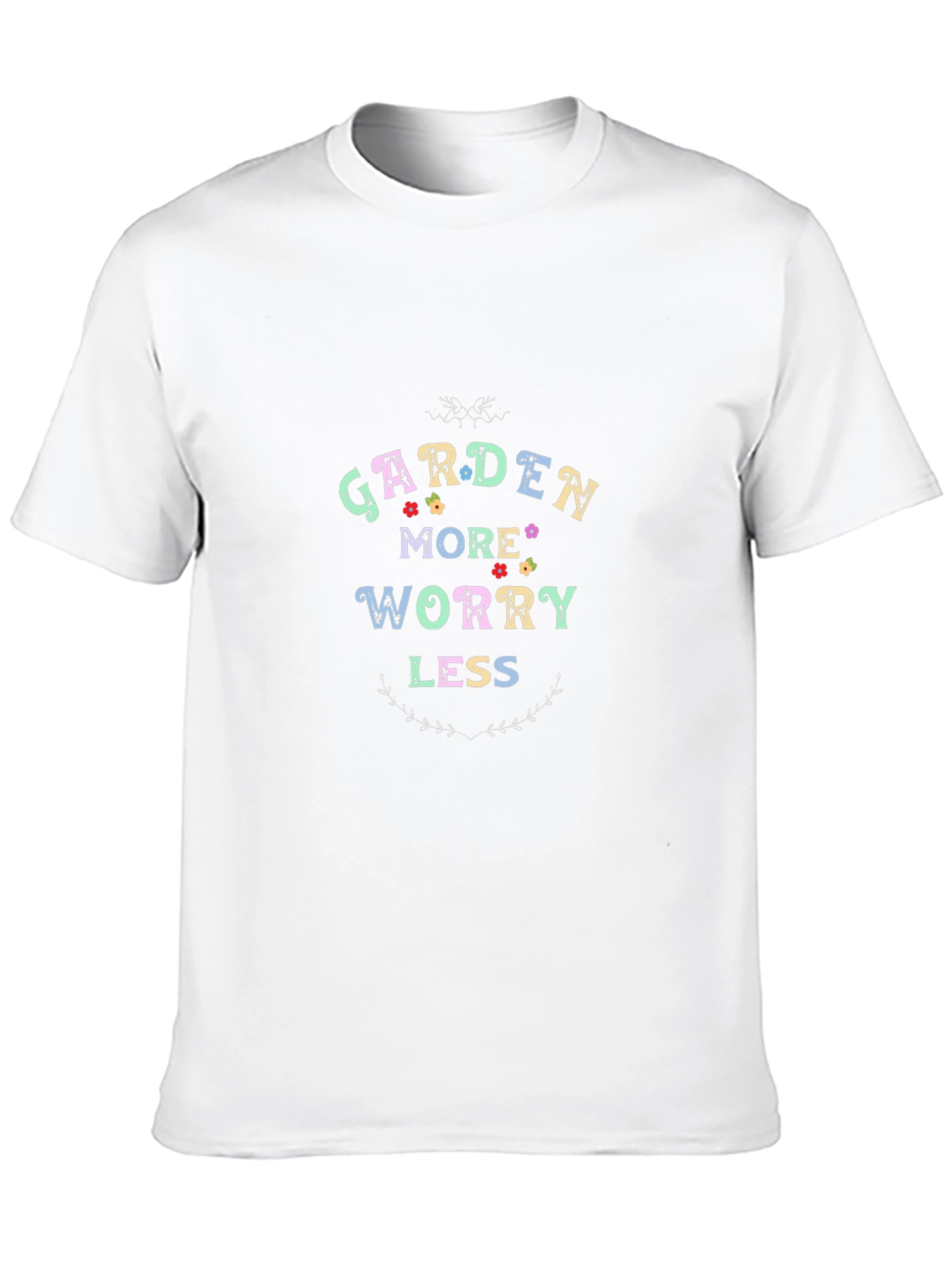 Garden More Worry Less Graphic Tee