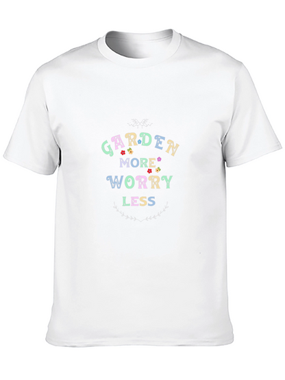 Garden More Worry Less Graphic Tee