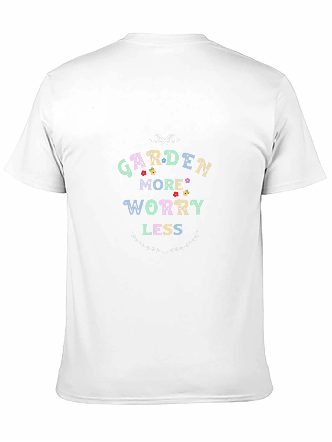 Garden More Worry Less Graphic Tee