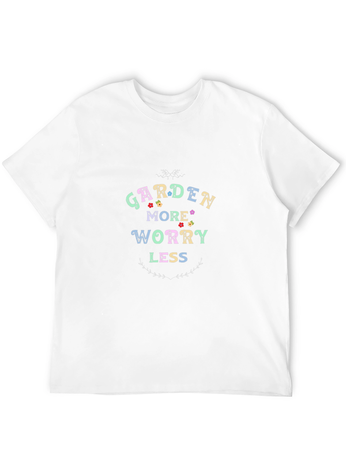 Garden More Worry Less Graphic Tee