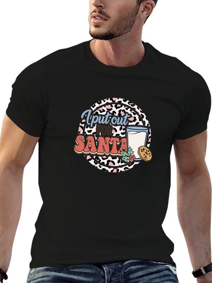 I Put Out For Santa Graphic T-Shirt