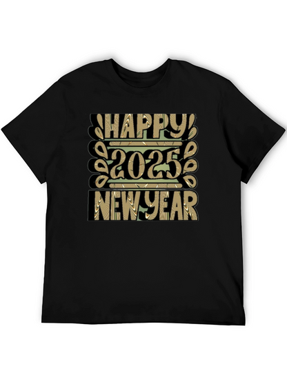 Happy 2025 New Year Graphic Tee