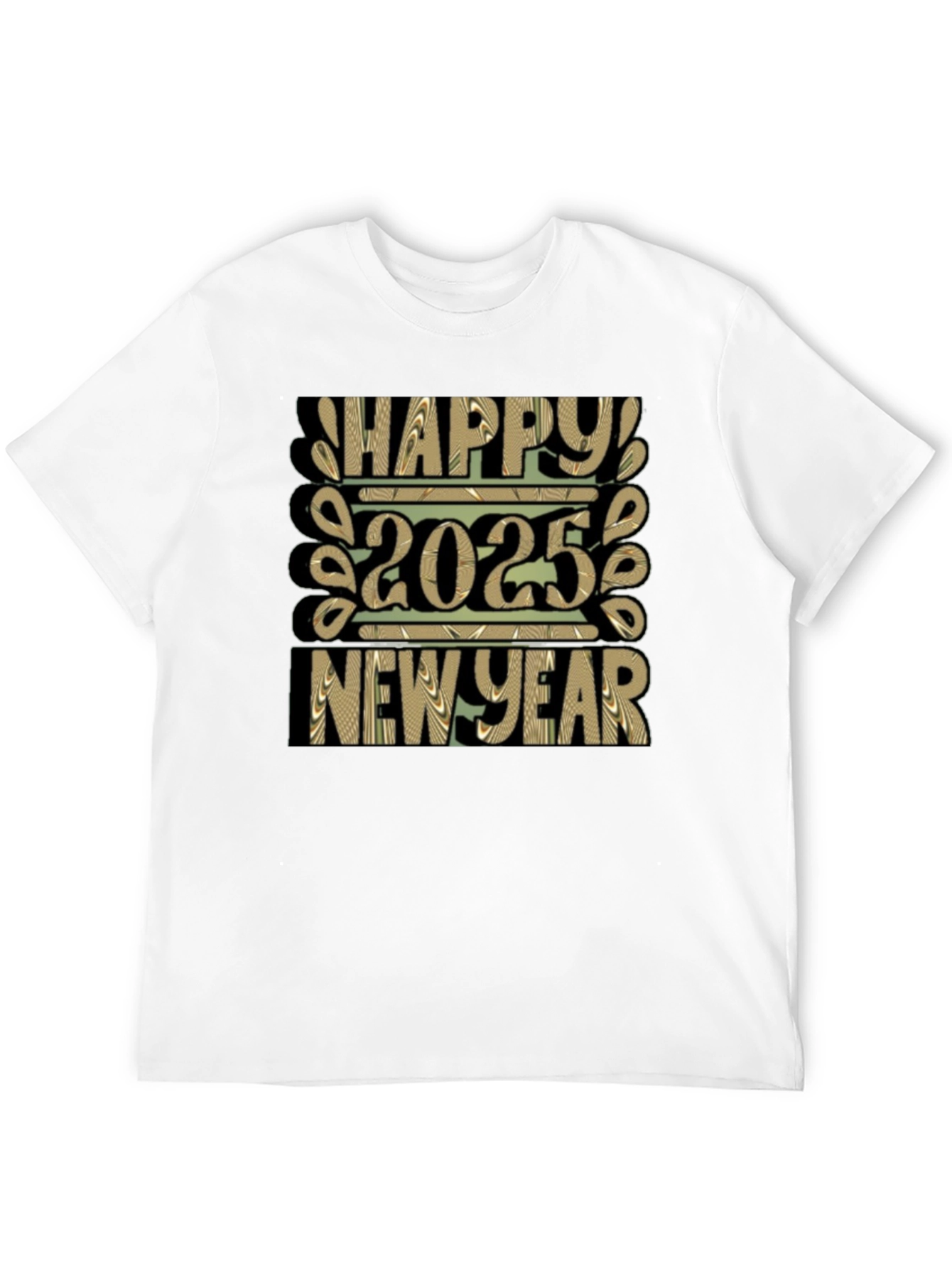 Happy 2025 New Year Graphic Tee