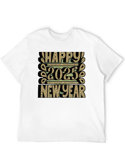 Happy 2025 New Year Graphic Tee