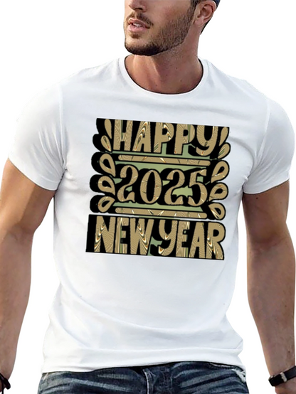 Happy 2025 New Year Graphic Tee
