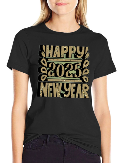 Happy 2025 New Year Graphic Tee