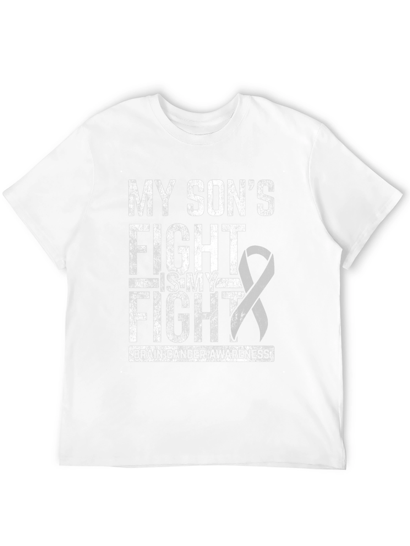 Brain Cancer Awareness T-Shirt - My Sons Fight