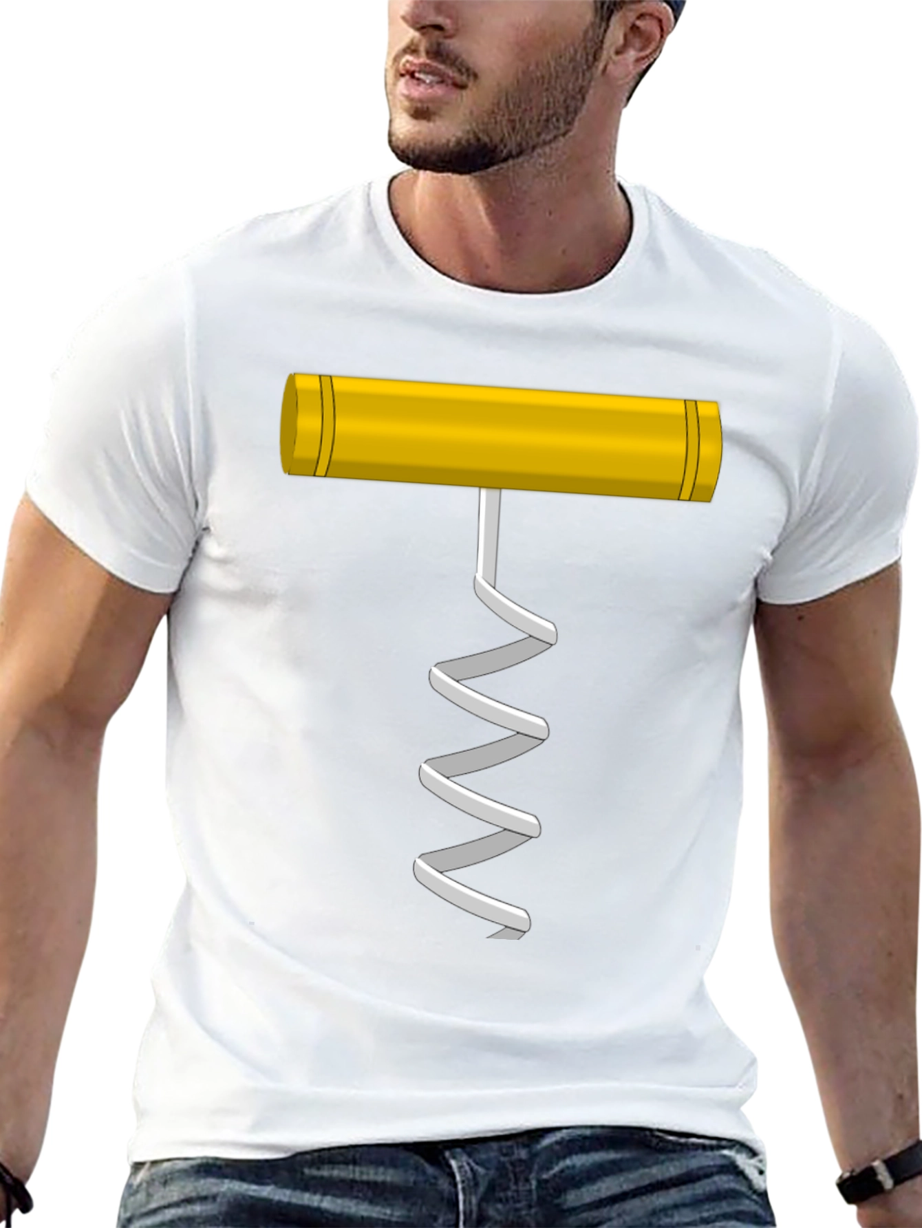 Wine Opener Graphic T-Shirt - Funny Sommelier Tee