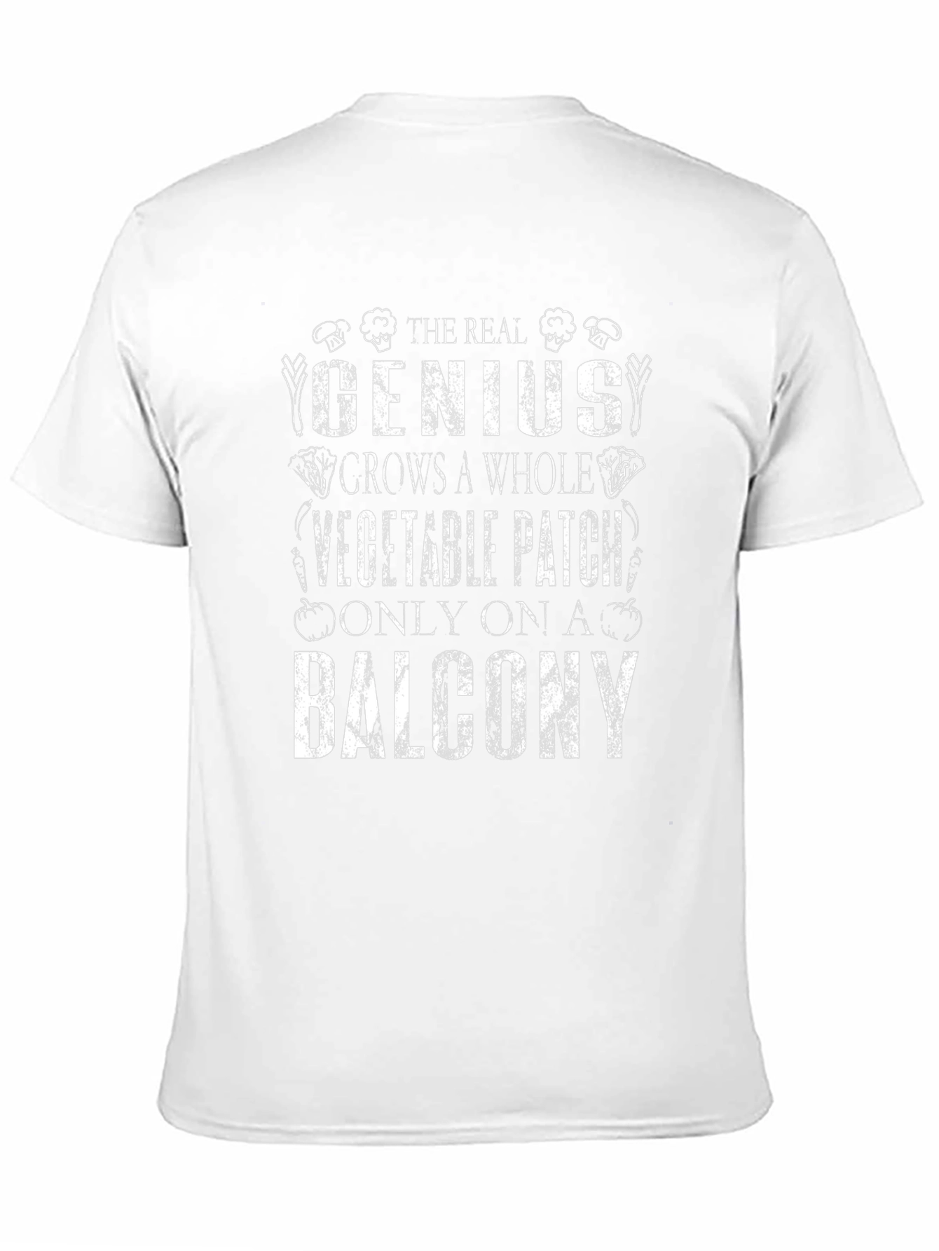 Gardening Genius T-Shirt: Balcony Vegetable Patch Tee