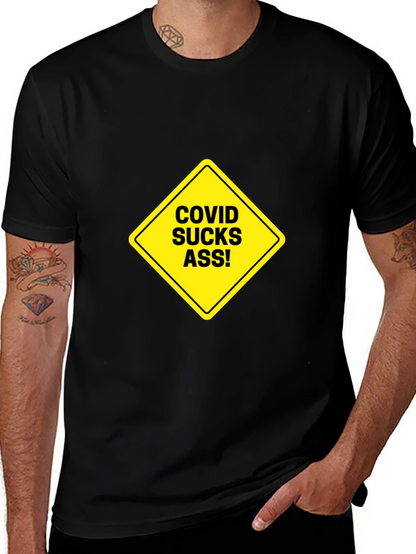 COVID Sucks Graphic Tee - Adult Humor