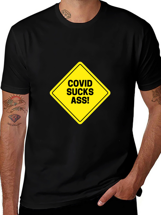 COVID Sucks Graphic Tee - Adult Humor