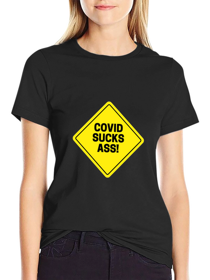 COVID Sucks Graphic Tee - Adult Humor
