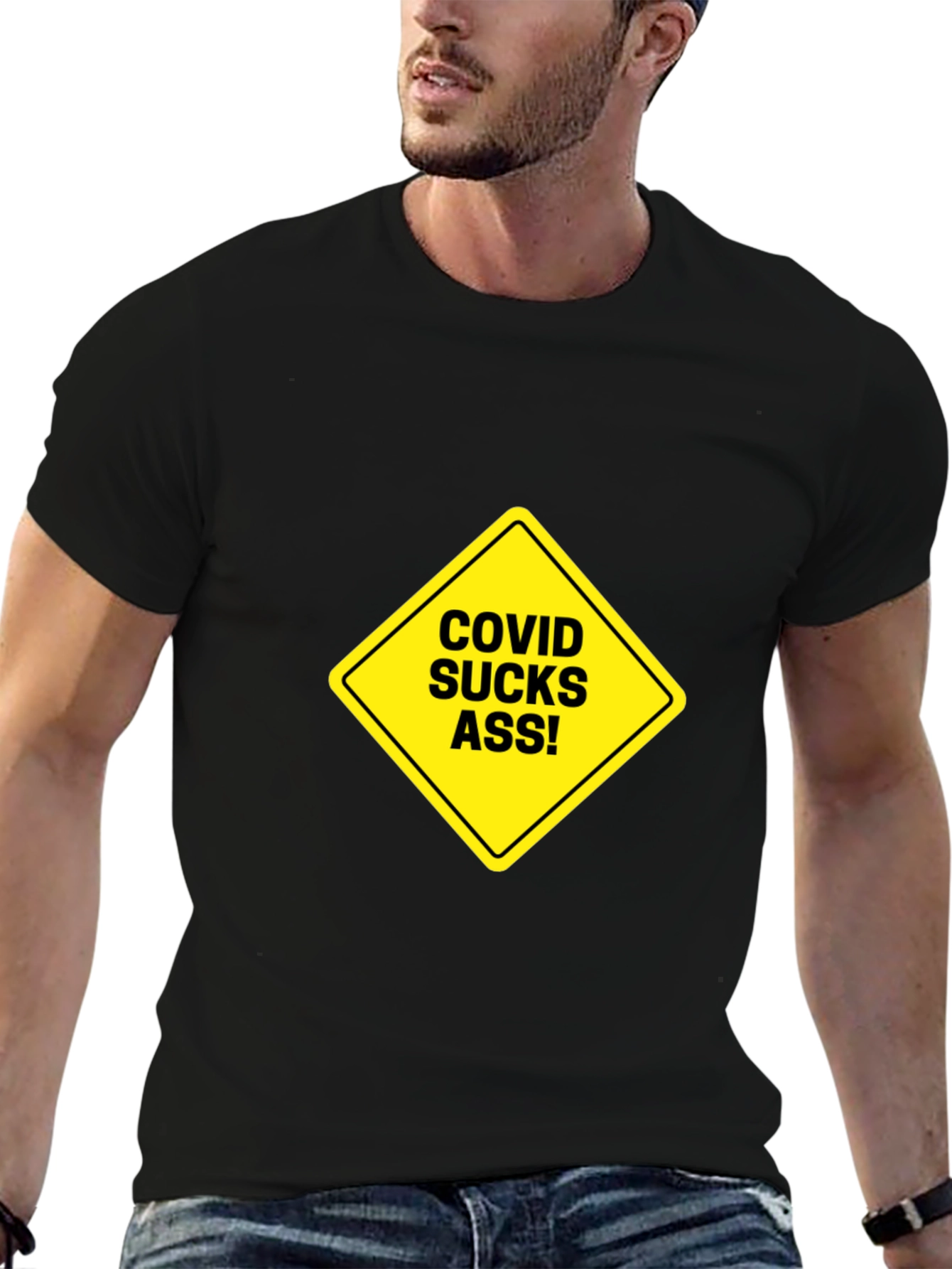 COVID Sucks Graphic Tee - Adult Humor