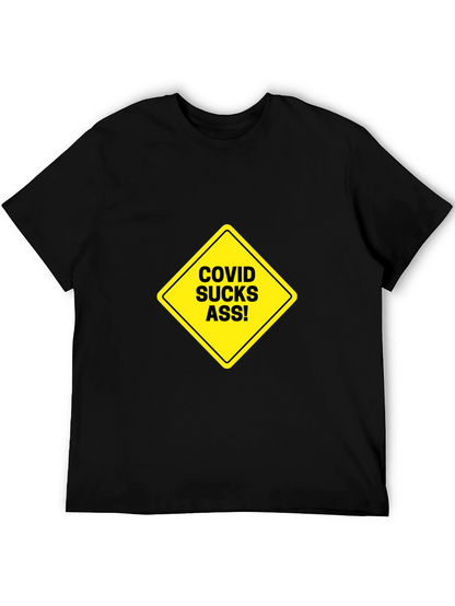 COVID Sucks Graphic Tee - Adult Humor