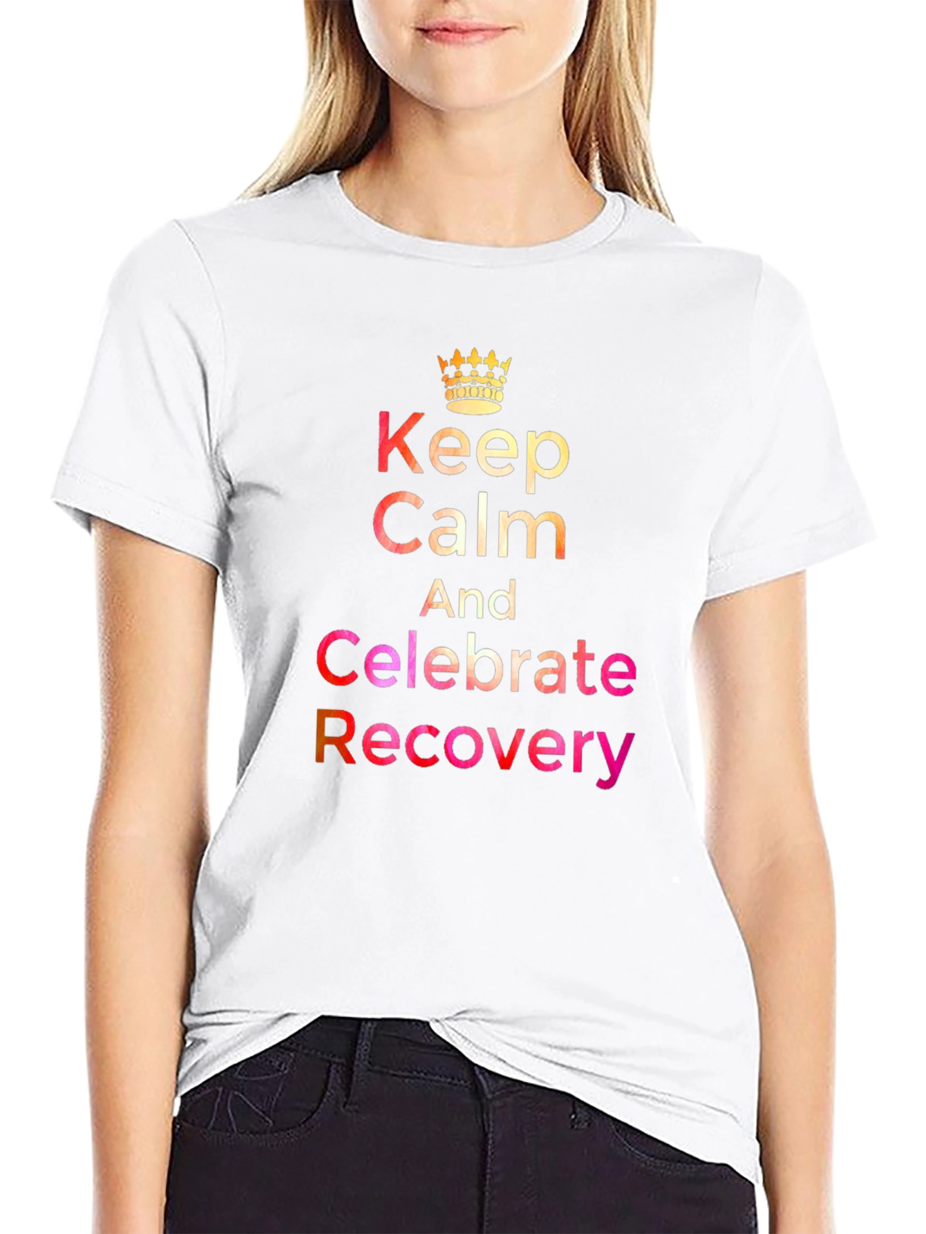 Celebrate Recovery T-Shirt - Keep Calm Design