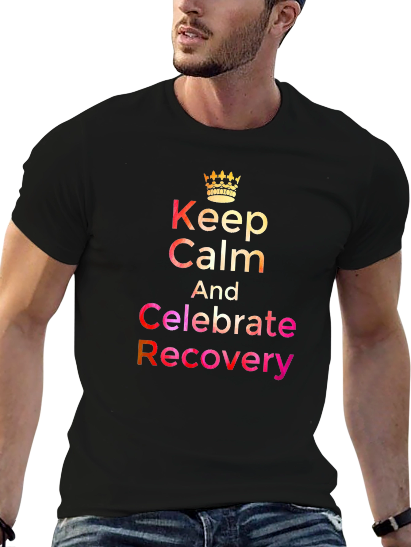 Celebrate Recovery T-Shirt - Keep Calm Design