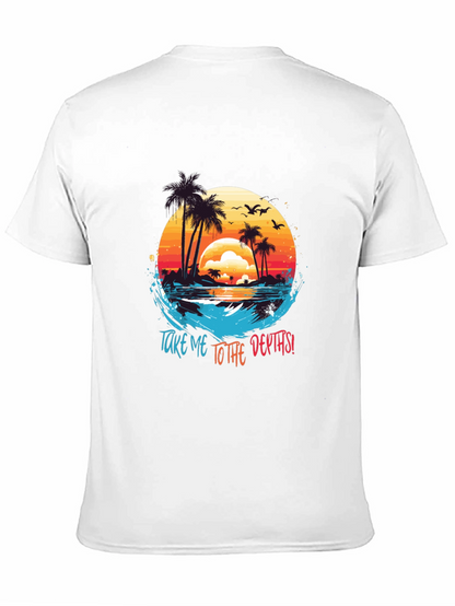 Tropical Island T-Shirt: Take Me To The Depths!