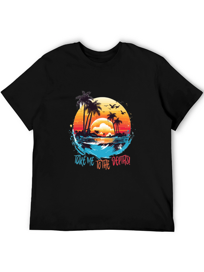 Tropical Island T-Shirt: Take Me To The Depths!
