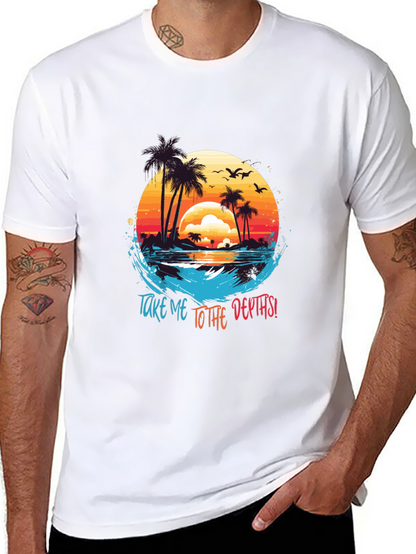 Tropical Island T-Shirt: Take Me To The Depths!