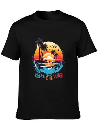 Tropical Island T-Shirt: Take Me To The Depths!