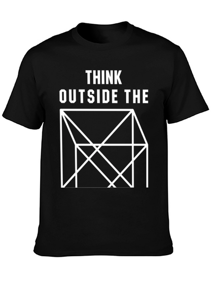 Think Outside the Box Graphic T-Shirt