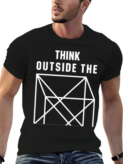 Think Outside the Box Graphic T-Shirt