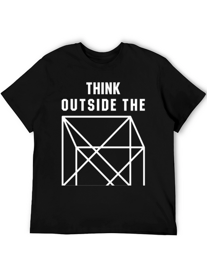 Think Outside the Box Graphic T-Shirt