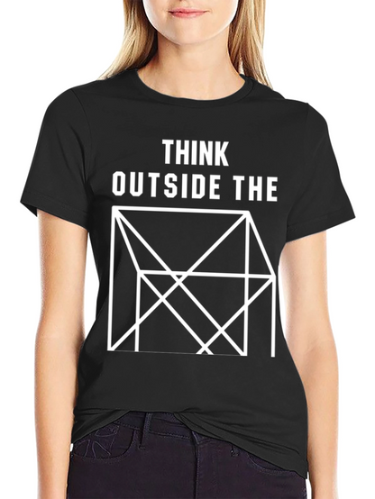 Think Outside the Box Graphic T-Shirt