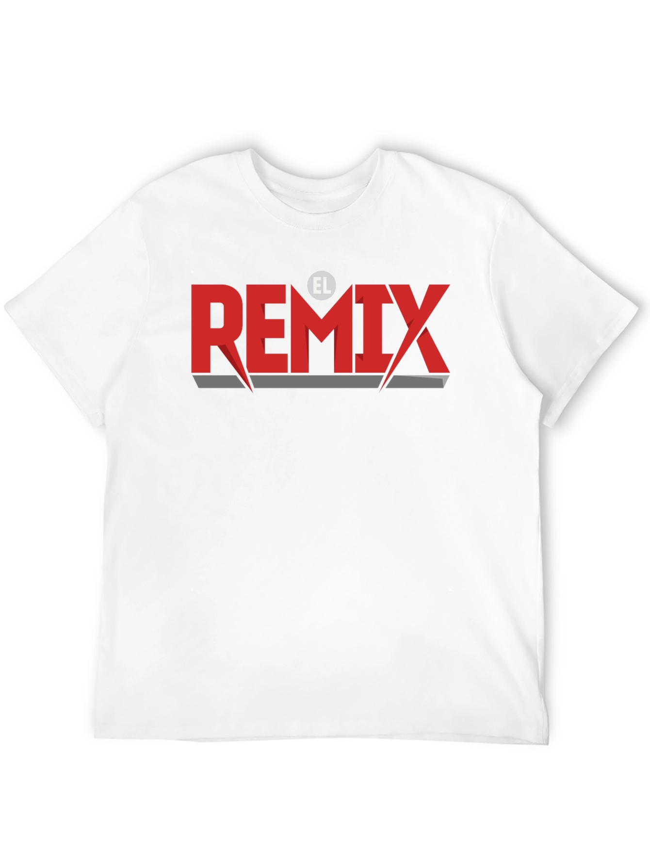 El Remix Graphic Tee - Stylish Black T-Shirt