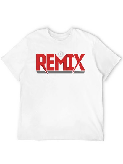 El Remix Graphic Tee - Stylish Black T-Shirt