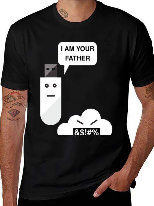 I Am Your Father USB Drive T-Shirt