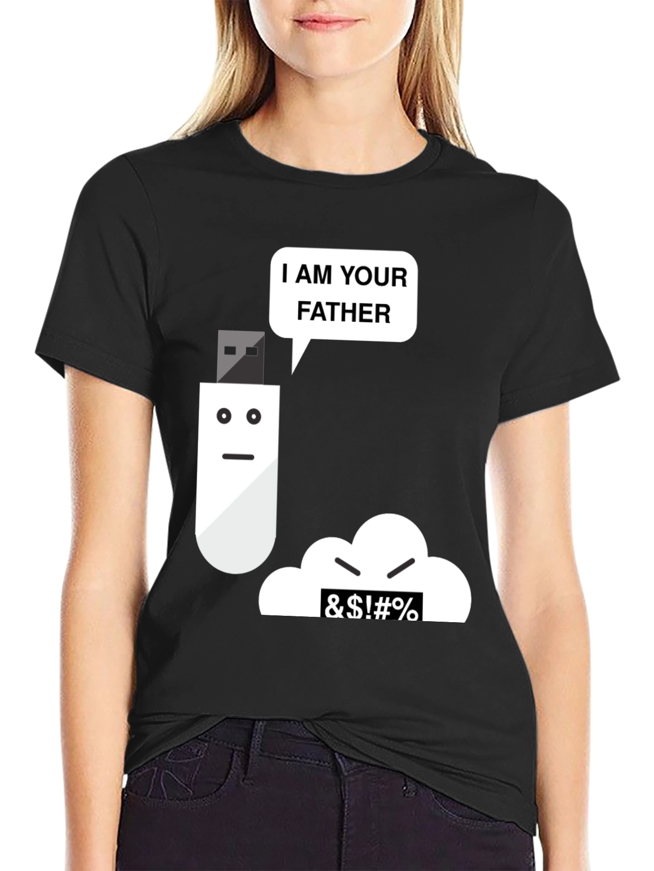 I Am Your Father USB Drive T-Shirt