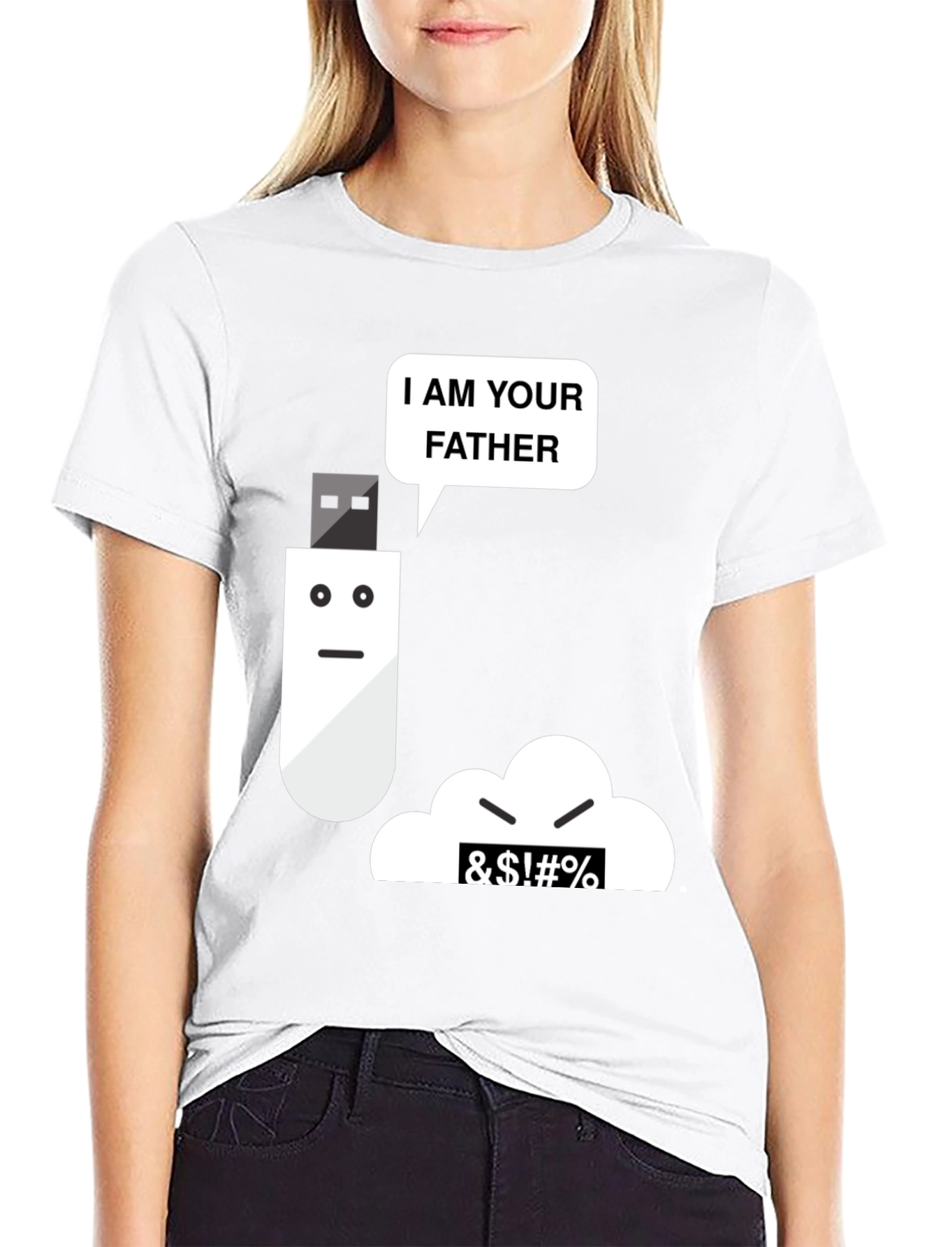 I Am Your Father USB Drive T-Shirt