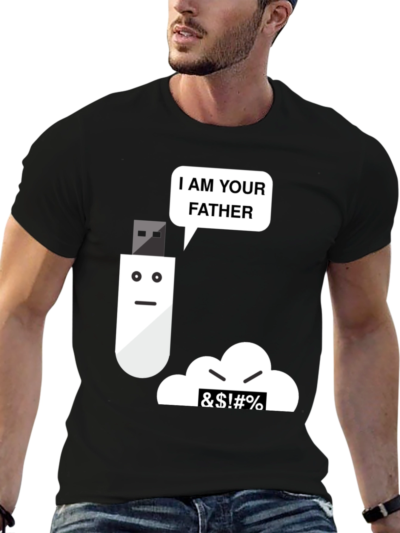 I Am Your Father USB Drive T-Shirt