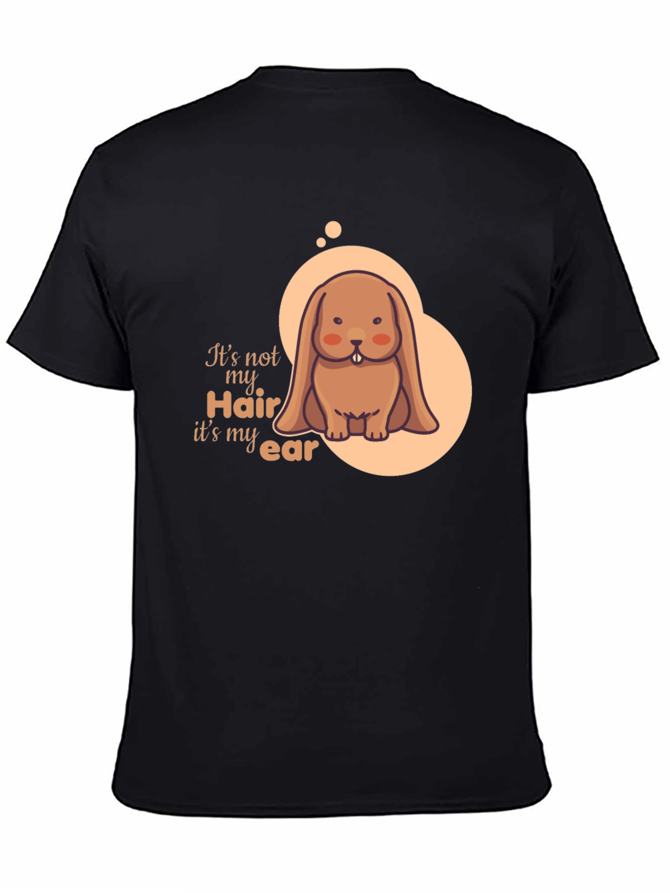 Funny Rabbit Ear T-Shirt - Cute Bunny Lover Tee