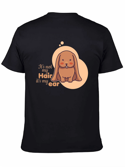 Funny Rabbit Ear T-Shirt - Cute Bunny Lover Tee