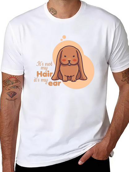 Funny Rabbit Ear T-Shirt - Cute Bunny Lover Tee