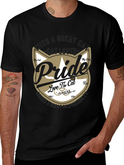 Pride Cat Lover Graphic Tee