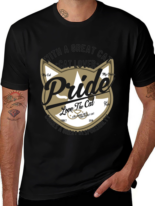 Pride Cat Lover Graphic Tee