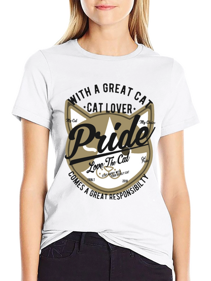 Pride Cat Lover Graphic Tee