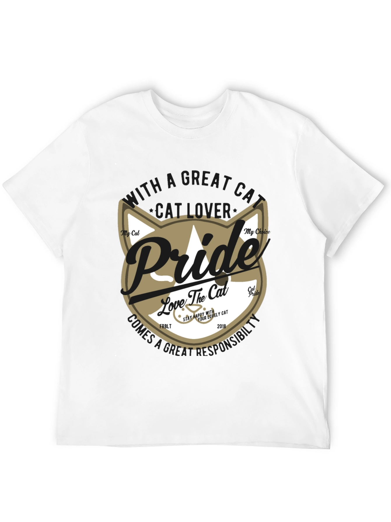Pride Cat Lover Graphic Tee