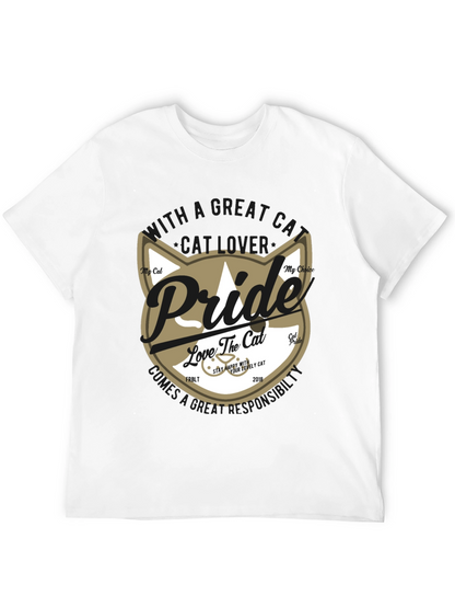Pride Cat Lover Graphic Tee