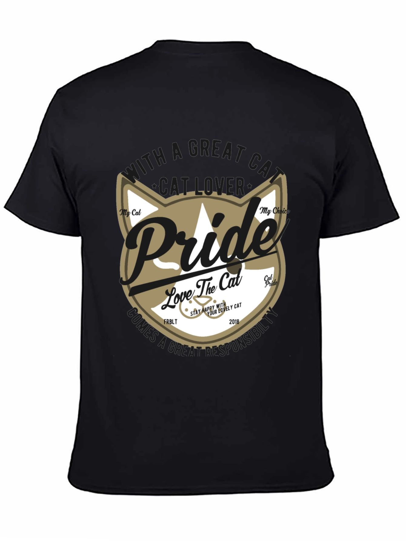 Pride Cat Lover Graphic Tee
