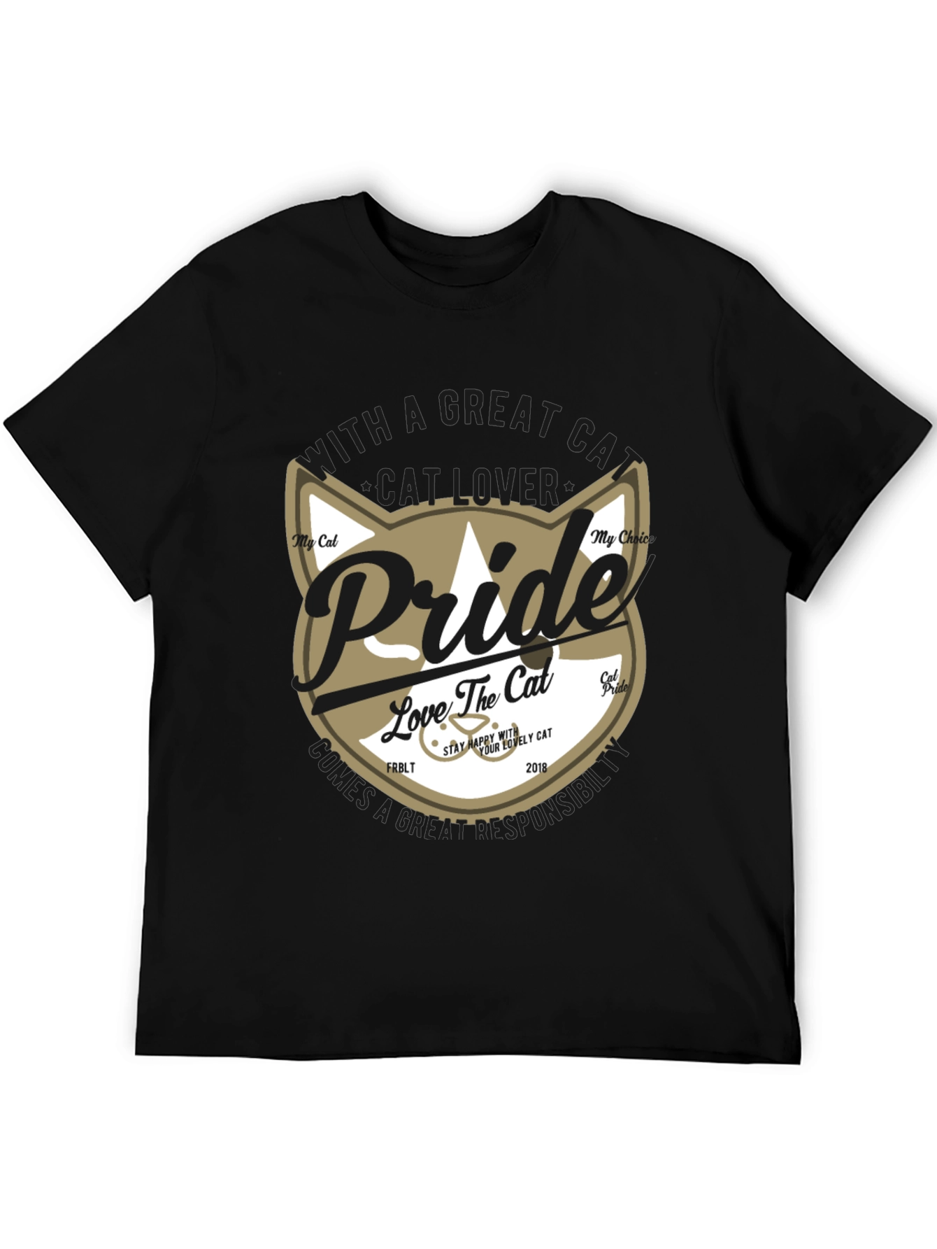 Pride Cat Lover Graphic Tee