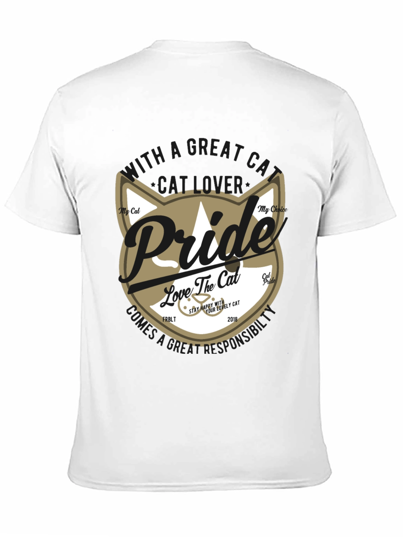 Pride Cat Lover Graphic Tee