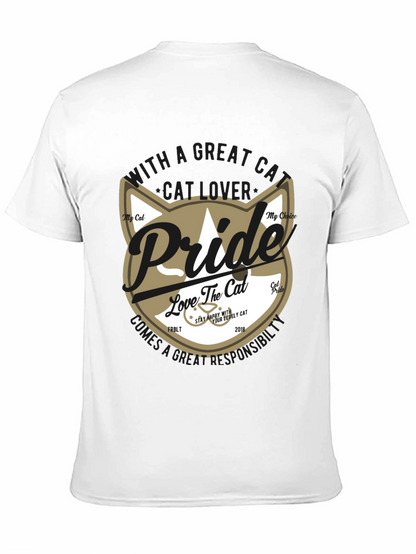 Pride Cat Lover Graphic Tee