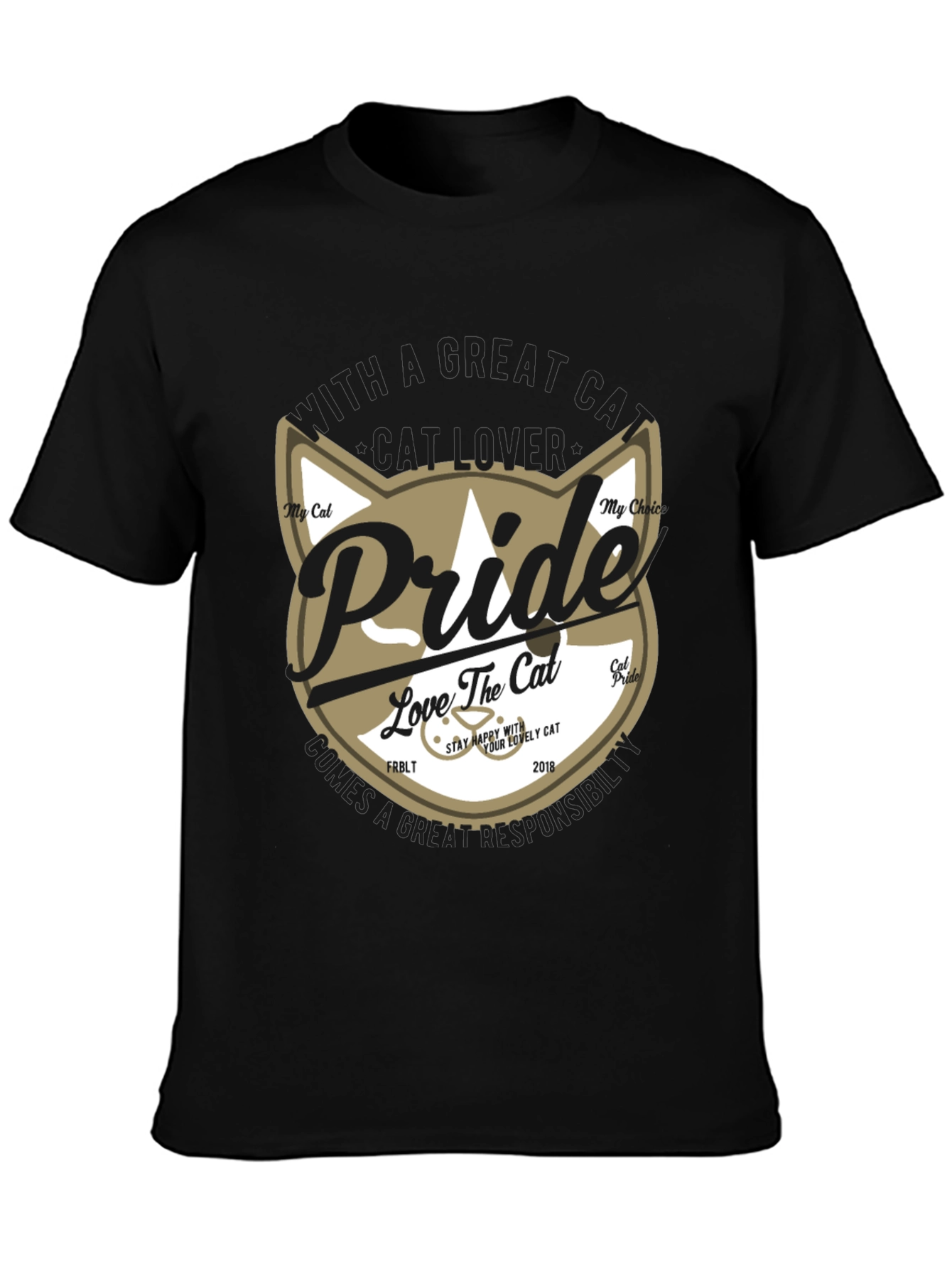 Pride Cat Lover Graphic Tee