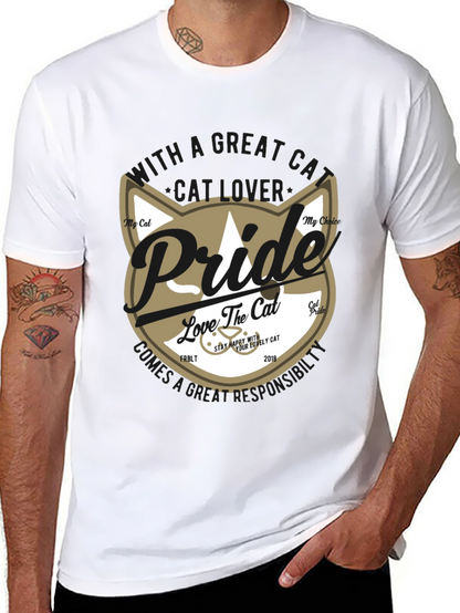 Pride Cat Lover Graphic Tee