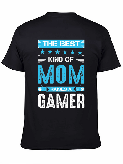 Best Mom Raises a Gamer Graphic Tee