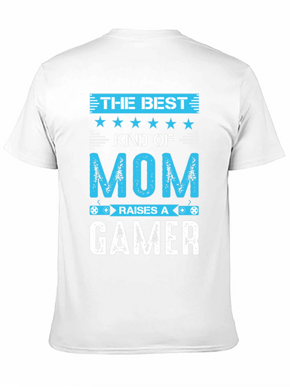 Best Mom Raises a Gamer Graphic Tee